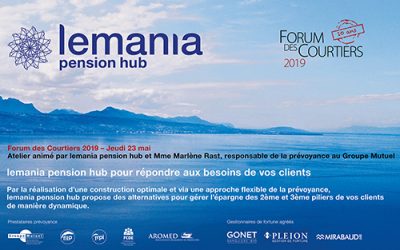 La plateforme lemania au Forum des Courtiers 2019