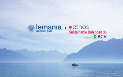 Le fonds Ethos Sustainable Balanced 33, une collaboration Ethos – BCV, vient étoffer l’offre institutionnelle de la plateforme lemania-pension hub